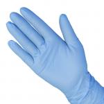 Перчатки медицинские нитриловые неопудренные синего цвета, 50 пар=100 штук размер XS