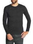 30570-5 футболка мужская дл. рукав, черная