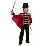 Детский карнавальный костюм «Гусар», бархат, размер 34, 128 см