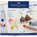 Пастель Faber-Castell "Soft pastels", 24 цв., картон. упак., 128324