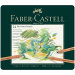 Пастельные карандаши Faber-Castell "Pitt Pastel" 24цв., метал. коробка, 112124