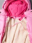 Комбинезон-трансформер для девочки зимний с варежками и сапожками, розовый