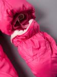 Комбинезон-трансформер для девочки зимний с варежками и сапожками, розовый