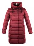 Пальто женское Тияна красная плащевка (синтепон 300) С 0729