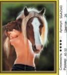 Девушка и ее верная лошадь