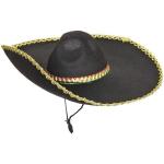 Шляпа карнавальная "Сомбреро", d-59 черный