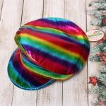Шляпа карнавальная "Кепка радуга", мультицвет