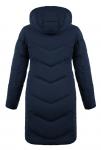 Пальто женское Брина синяя плащевка ( синтепон 300) С 0709
