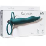 Вибронасадка для двойного проникновения Pure Passion Flirtini Green 1204-03lola