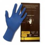 Перчатки смотровые нест сверхпрочные латекс синие High Risk LATEX DL 215 L, цена за пару
