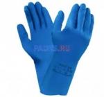 Перчатки смотровые нест сверхпрочные латекс синие High Risk LATEX TL 210 L, цена за пару