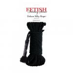 Веревка для фиксации Deluxe Silky Rope черная, 3865-23