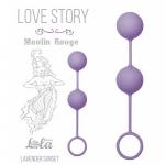 *Вагинальные шарики Love Story Moulin Rouge purple 3009-04Lola