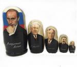 Матрешка Путин 5 кукольная