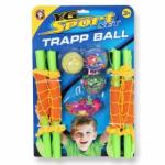 YG Sport Игра детская Поймай мячик в блистере (сетки-ловушки 2 шт., мячики 3 шт., шарики 30 шт., воронка, салатовый)