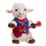 Овца с гитарой h=28 см. (муз.) 813-AKC