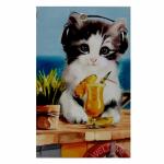 Доска сувенирная разделочная "Кошки №11" 11-K