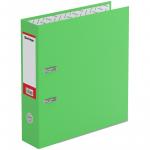 Папка-регистратор Berlingo "Hyper", 80мм, нижний метал. кант, крафт-бумага зеленая, ATk_80404