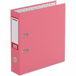 Папка-регистратор Berlingo Hyper, 80 мм, нижний метал. кант, крафт-бумага розовая, ATk_80412
