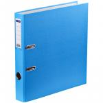 Папка-регистратор OfficeSpace, 50 мм, бумвинил, с карманом на корешке, голубая, 289631