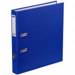Папка-регистратор OfficeSpace, 50 мм, бумвинил, с карманом на корешке, синяя, 162573