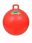 Мяч с ручкой 65 см (100  кг) красный с Машиной