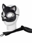 Карнавальная маска кошка с хвостом  058B-858B