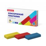 Классический пластилин ErichKrause® Basic 6 цветов, 96 г (коробка)