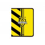 Папка для тетрадей на молнии пластиковая  ErichKrause® Football Time, A4+ (в пакете по 4 шт.)