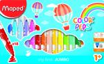 COLOR'PEPS JUMBO Фломастеры макси с заблок пишущим узлом, суперсмываемые, 18 цветов