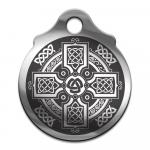 Амулет Серия Кельтские №08 Кельтский крест медицинская сталь SH