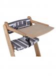 Комплект ограничитель + столик + подушка на сиденье  для стула из бука