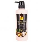 "KUROBARA" "Organic Argan oil" Шампунь для волос без силикона с аргановым маслом 450 мл