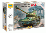 Сборная модель ZVEZDA 5011 Советский тяжелый танк Ис-2