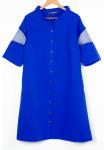 Женское платье рубашка с поясом 2410