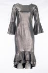 Женское вечернее платье с люрексом 248543