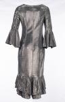 Женское вечернее платье с люрексом 248543