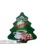 чай Beta "Ёлка Новогодняя" крупный лист 75 г подарочная упаковка-жесть
