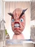 Фотоштора для ванной Rage Anger