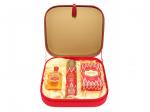 Подарочный набор "Красная Москва" (духи 42 мл, дезодорант 75 мл, мыло 150 г) в подарочной коробке с кисточкой