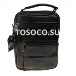106-3 black 33 сумка натуральная кожа 20x16x10