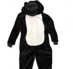 Пижама для взрослых Кигуруми Черная пантера 3D