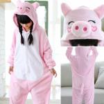 Пижама для детей Кигуруми Свинка 3D