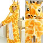 Пижама для взрослых Кигуруми Жираф