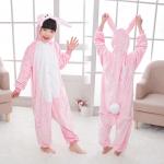 Пижама для детей Кигуруми Заяц розовый