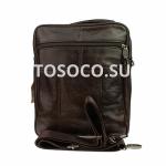 306-3 dark brown 33 сумка натуральная кожа 25x21x10