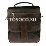 305 brown 31 сумка Fuzhiniao натуральная кожа 21x24x9