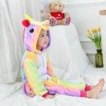 Пижама для детей Кигуруми Единорог цветной