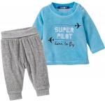 Пижама для мальчика lupilu, голубой/серый (308041)