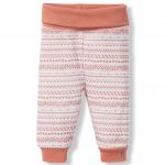 Штаны для девочки lupilu, розовый, белый/розовый (орнамент), 2 шт (306735)